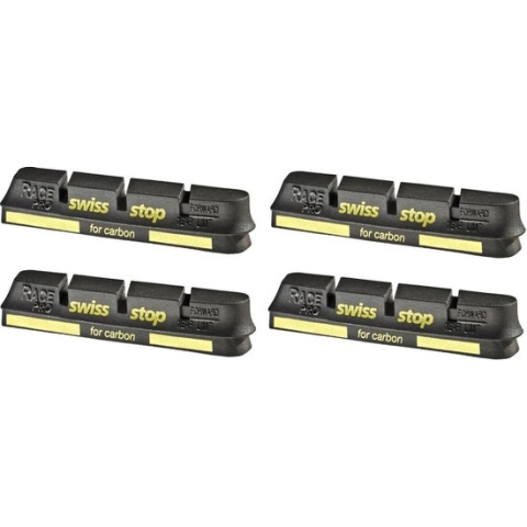 SwissStop Race Flash Pro remblokken zwart voor carbon