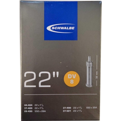 Schwalbe Binnenband Dv8 22 X 1 3/8 (28/44-489/484) Dv 32 Mm