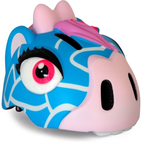 Crazy Safety - Kinderfietshelm - Blauwe Giraf - S /M- 49-55 cm verstelbaar