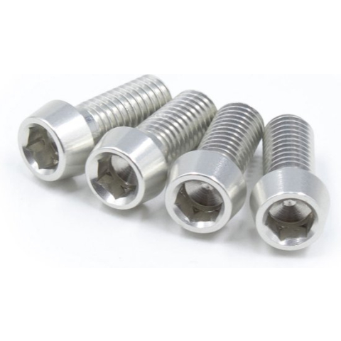 JRC-Components Bottle Cage Bolts | 4pcs Silver