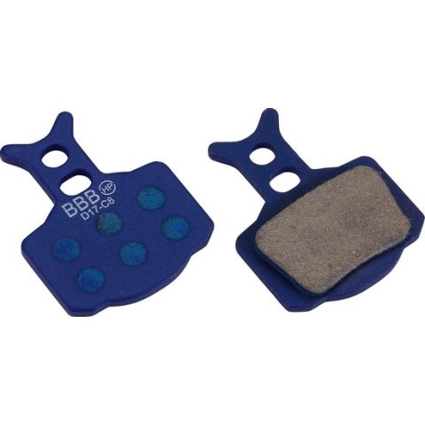 BBB Cycling Remblokken DiscStop compatibel met Formula Mega Schijfremmen BBS-67 - Blauw