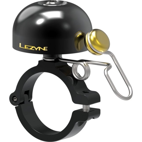 Lezyne Classic Brass Bell – Fietsbel – Bel – Maat HM – Zwart