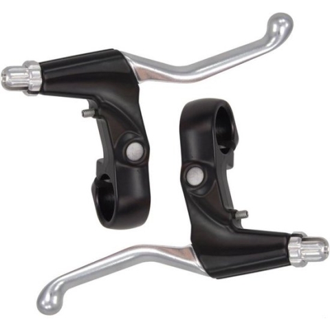 Remgreepset Saccon 3 vinger - zilver/zwart