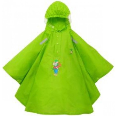 Willex Kikker Poncho Maat 116/122 - Groen (Cape)