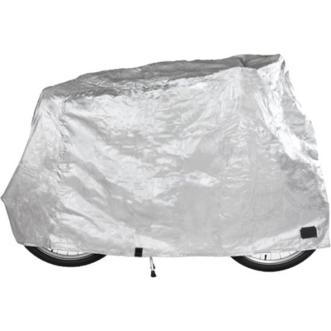 Hoes fietsbeschermhoes zilver