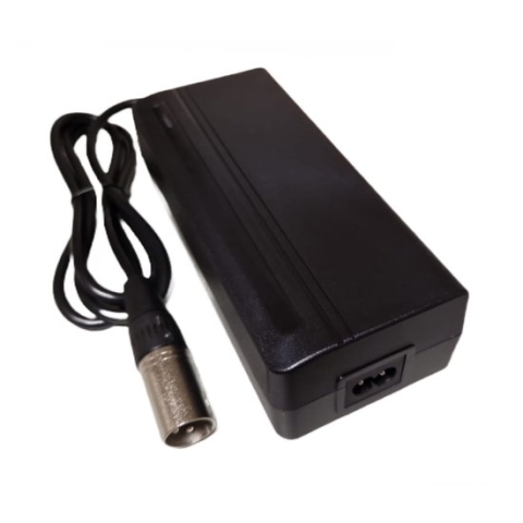 Fietsaccu lader - Elektrische fietsoplader - 36V - 2A - met XLR 3 pins stekker