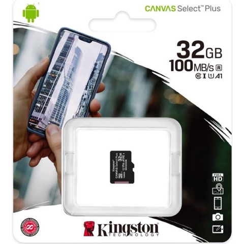 Kingston microSD kaart 32 GB