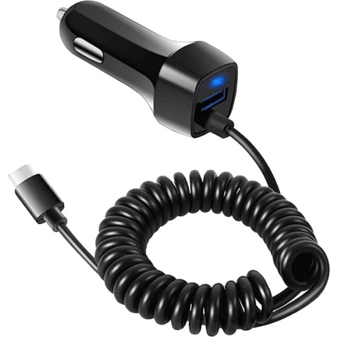Autolader USB C Auto Oplader Accessories - Snellader Universeel
