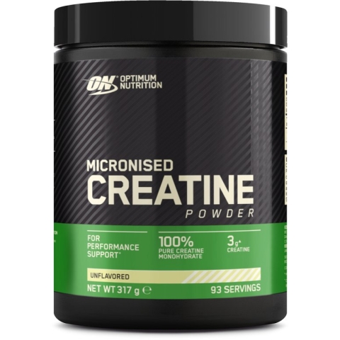 Optimum Nutrition Micronized Creatine Powder - Creatine Poeder - Creatine Monohydraat - 1 Pot - 317 gram (88 doseringen)