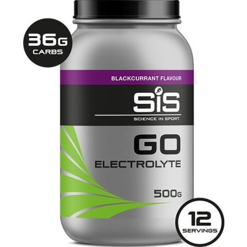SIS Energydrink Go Electrolyte Blackcurrant 500 gram