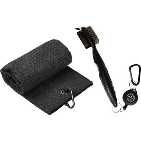 Jobber - SET - Golf accessoires - Handdoek - Golfborstel - Cadeau