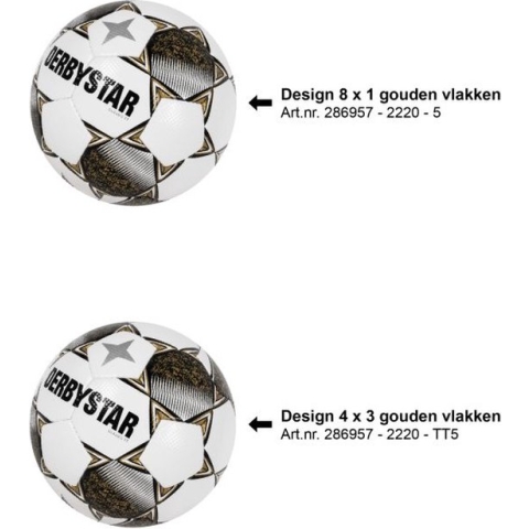 Derbystar Classic TT II Voetbal - Maat 5