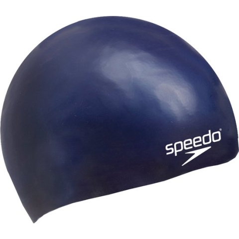 Speedo Plain Moulded Silicone Junior Marine Unisex Badmuts - Maat One Size