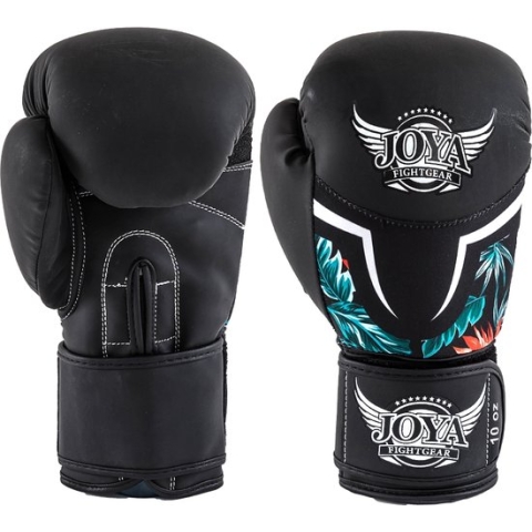 Joya Tropical Dames Bokshandschoenen Zwart - Groen - 14 oz.