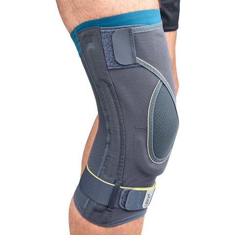 Push Sports Kniebrace - Donkergrijs - Maat M