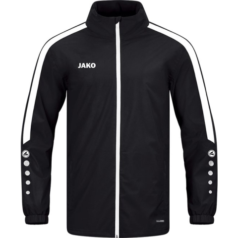 Jako Power Regenjas Kinderen - Zwart | Maat: 164