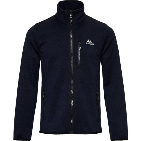 Nordberg Frank Fleece Vest - Heren - Navy/Donkerblauw Melange - Maat L