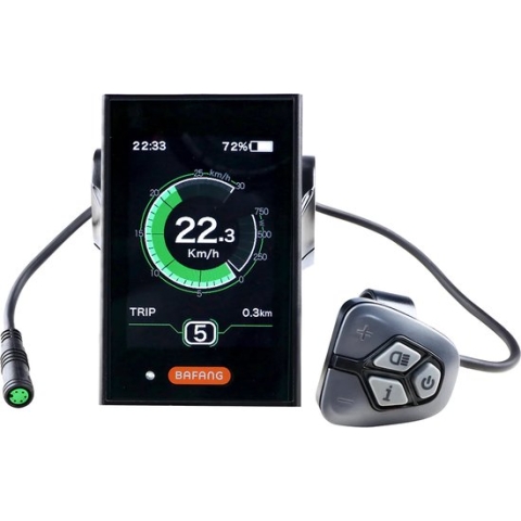 Bafang Hmi-display Dp-c18 Voor Gazelle Zwart