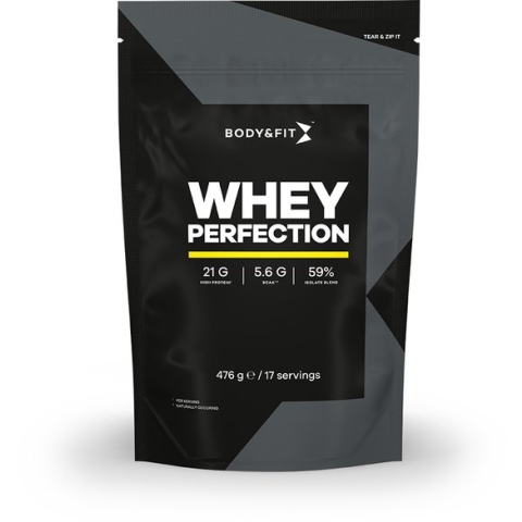 Body & Fit Whey Perfection - Proteine Poeder / Whey Protein - Eiwitshake - 476 gram (17 shakes) - Chocolade