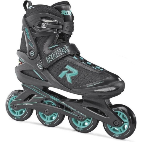 Roces ICON Inlineskates - Maat 40 - Vrouwen - Zwart/Blauw