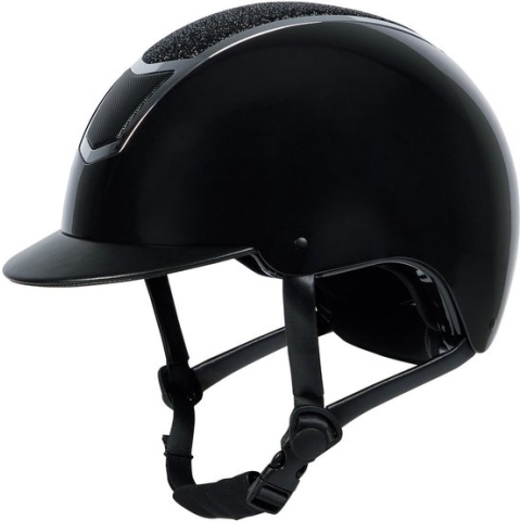 Harry's Horse  - Veiligheidscap Matterhorn sparkle - Black-Silver - 56-58