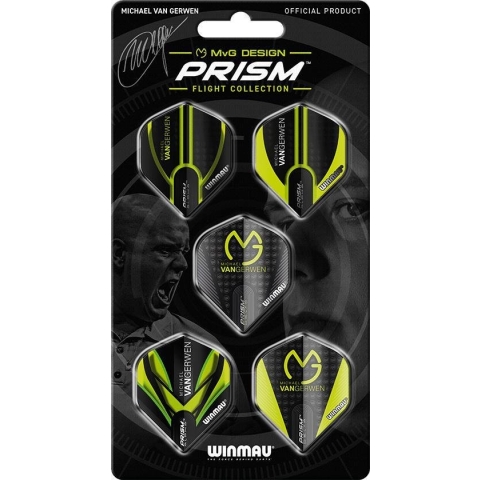 WINMAU - Michael Van Gerwen MVG Prism Dart Vlucht Collection