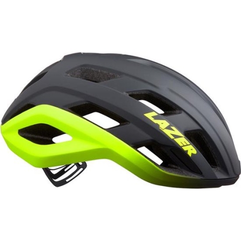 Lazer Fietshelm Strada KinetiCore Grijs/Geel S (52-56 cm)