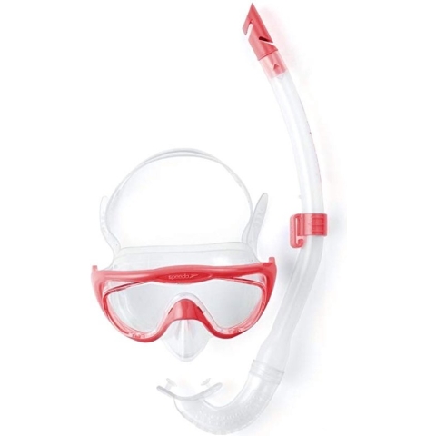 Speedo Glide Junior Snorkel Set - Roze