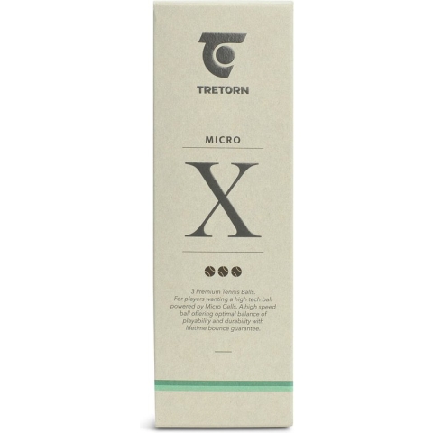 Tretorn Micro X Tennisballen - 3 stuks