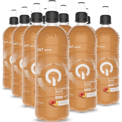 QNT L-Carnitine Drink Peach-Tea - 12x700ml