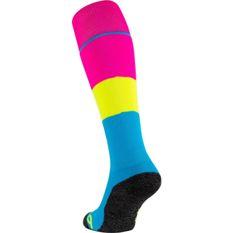 Neon Colorblock Sportsokken Unisex - Maat 36-40