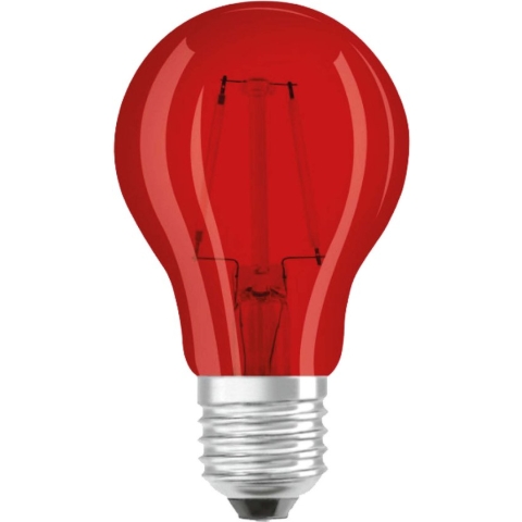 Fiestas Halloween feestverlichting lamp gekleurd - rood - 5W - E27 fitting - griezelige decoratie
