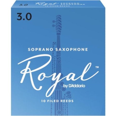 Rico Royal by Daddario Sopraan Saxofoon Rieten Sterkte 4