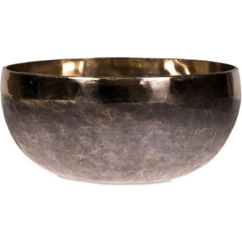 Yogi & Yogini meditation Klankschaal Ishana zwart/goud