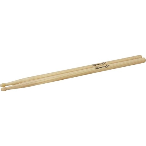 Dimavery DDS-5A Drumstokken - Hickory - Houten tip - Dikte 5a - Drumsticks - 2 Stuks Drumstick / Drumstok