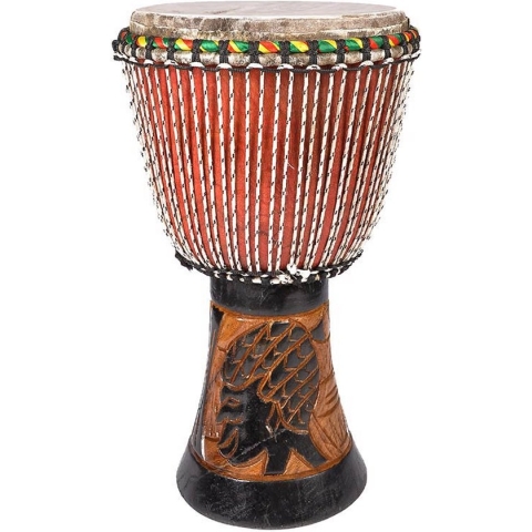 Djembé Senegal groot Kangaba KDJS14 35x62cm.