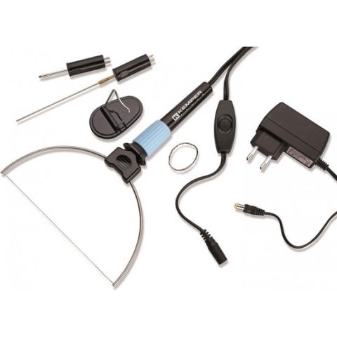 Kemper Piepschuim snijder - polystyreen snijder- 3-in-1 - 6W - 280°C - incl. extra reservedraad