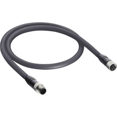 Belden 10965-1 Sensor/actuator dataconnector, geassembleerd M12 Aantal polen: 5 Stekker, recht, Bus, recht 1.00 m 1 stu