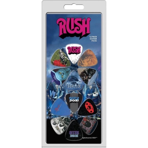 Perri's - Rush - Plectrum - Medium 0.71 mm - 12-pack