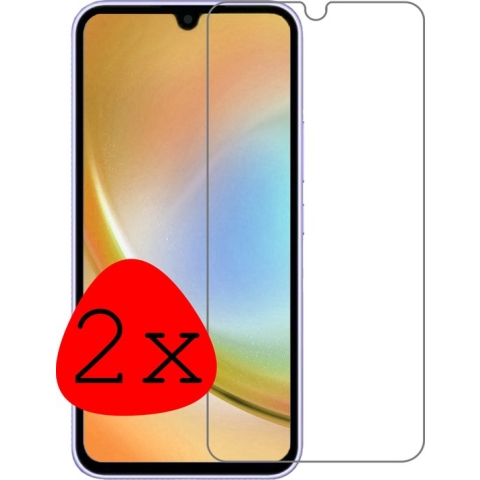 Samsung Galaxy A34 Screenprotector Tempered Glass - Samsung A34 Beschermglas Screen Protector Glas - 2 Stuks