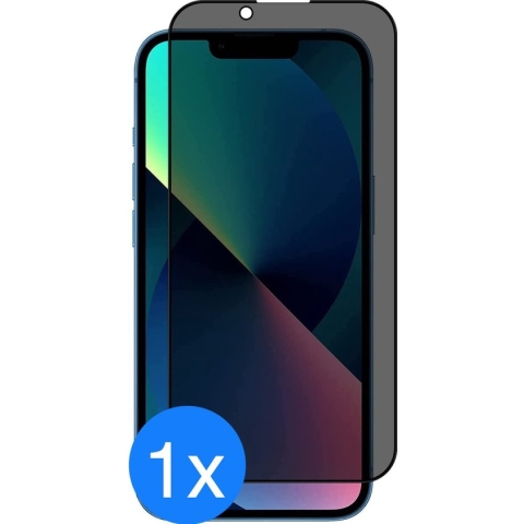 iPhone 13 Pro Max Privacy Screenprotector - Privacy Screen Protector iPhone 13 Pro Max - Privacy Beschermglas iPhone 13 Pro Max - iPhone 13 Pro Max Privacy glass - Egde to Edge