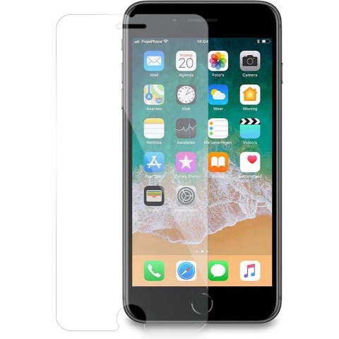 Smartphonica iPhone 6/6s Plus screenprotector van glas / Normaal geschikt voor Apple iPhone 6/6s Plus