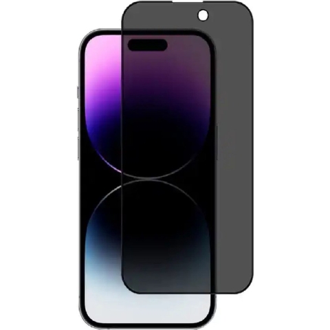 Pearlycase iPhone 15 Pro Privacy Screenprotector - 6.1 inch - iPhone 15 Pro Privacy Screen protector Tempered Beschermglas