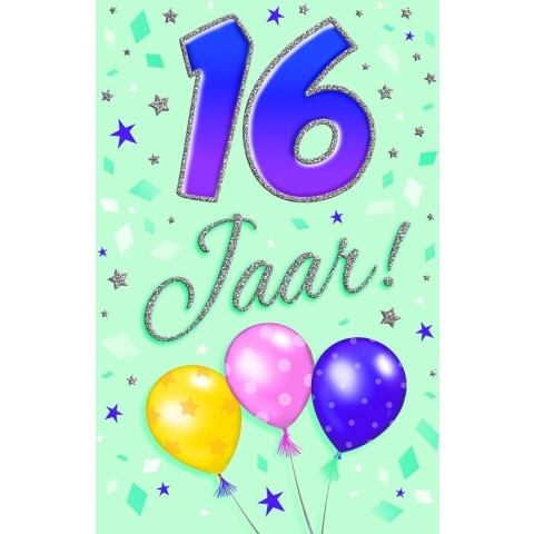 Kaart - That funny age - 16 jaar - TFA019
