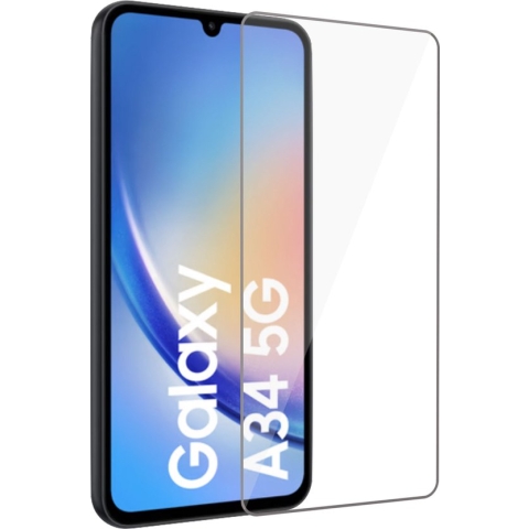 Samsung A34 Screenprotector - Samsung A34 Beschermglas Screen Protector 9H Glas