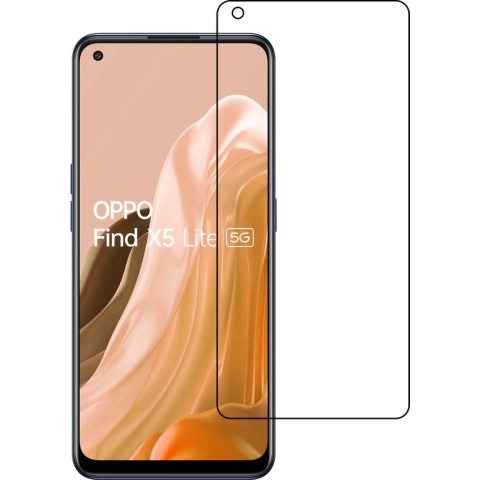 OPPO Find X5 Lite Screenprotector Beschermglas Gehard Glas - OPPO Find X5 Lite Screen Protector Glas Extra Sterk