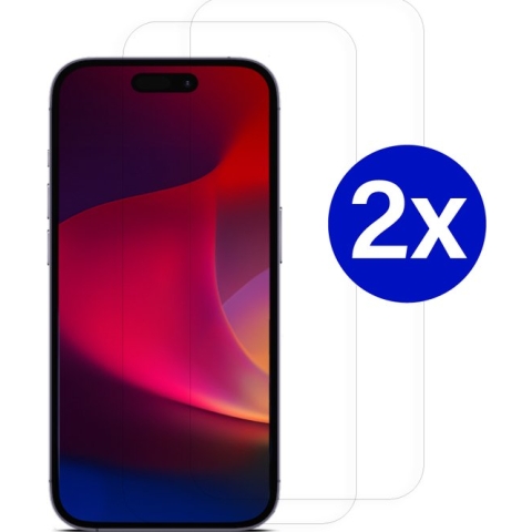 2 Stuks - Tempered Glass Screenprotector Protection Kit geschikt voor iPhone 12 Pro Max - Screen Protector Set - Dual Pack