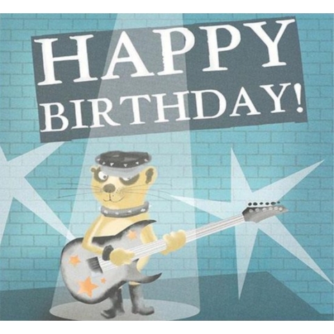 Depesche - Pop up muziekkaart met licht en de tekst "Happy Birthday!" - mot. 026