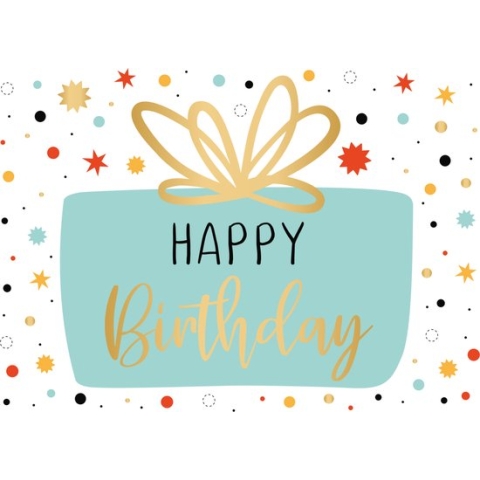 Kaart - Daisy - Happy birthday - DSY048