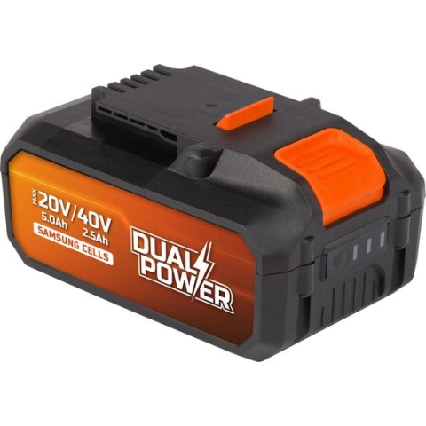 Powerplus Dual Power POWDP9037 2x20V Accu - 2x20V Li-ion - 5.0/2.5Ah